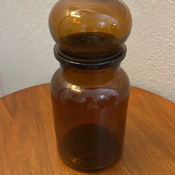 Amber Apothecary Bottle - Picture 3 of 4
